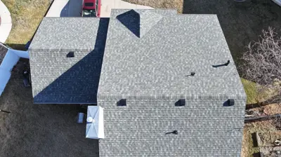 Aerial view of the roof Photo
